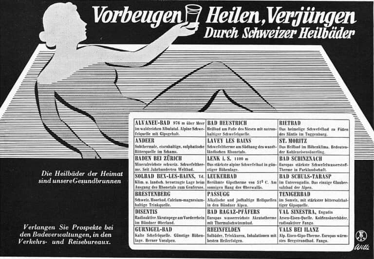 1942 VSB - Inserat - Vorbeugen, Heilen, Verjüngen